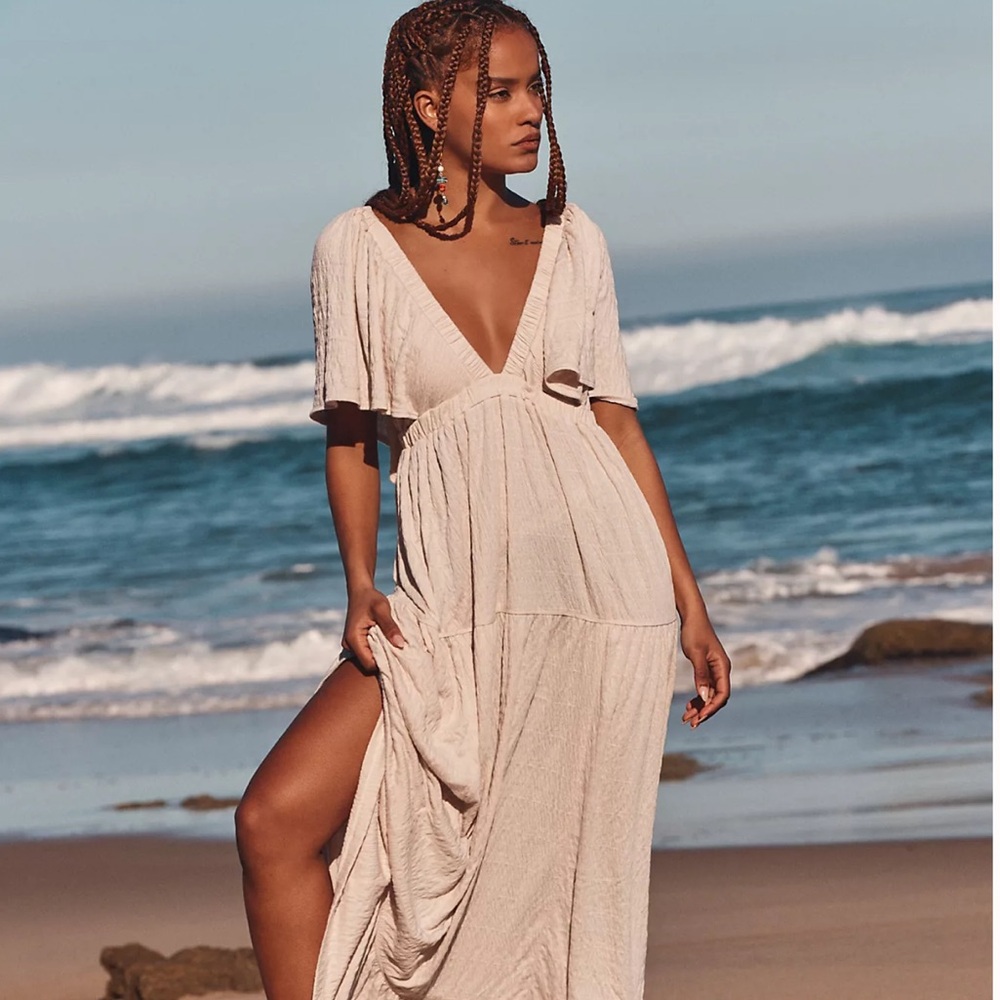 Free people la la maxi dress